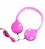 Concord C-942 Mikrofonlu Kulak Üstü Kulaklık - Pembe - 1