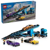 LEGO City Spor Arabalı Araç Taşıma Kamyonu 60408 thumbnail 1