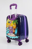 Monalisa Home Lİsanslı Lüks Renkli Figürlü Çocuk Valizi thumbnail 2