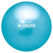 DELTA 65 cm Dura-Strong Deluxe Mavi Pilates Topu thumbnail 1