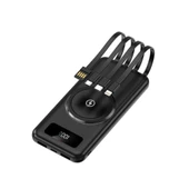 Magsafe Powerbank 10.000 Mah Hızlı Şarj Göstergeli Kablosuz Taşınabilir Şarj Type-C/usb - 4