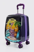Monalisa Home Lİsanslı Lüks Renkli Figürlü Çocuk Valizi thumbnail 1