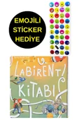 EMOJİLİ  STİCKER HEDİYE  - OKUL ÖNCESİ RESİMLİ KİTAPLAR  - LABİRENT KİTABI thumbnail 1