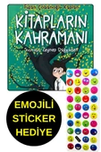 EMOJİLİ  STİCKER HEDİYE  - OKUL ÖNCESİ RESİMLİ KİTAPLAR - KİTAPLARIN KAHRAMANI thumbnail 1