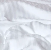 Nivora Çift Kişilik Çizgili Pamuk Saten Çarşaf | 240x280 | Mix & Match | Otel Serisi thumbnail 2