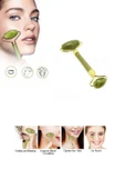 Yeşim Taşı Çift Taraflı Yüz Aleti Roller Cilt Bakım Doğal Güzellik - 3