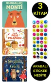 EMOJİLİ  STİCKER HEDİYE  - OKUL ÖNCESİ RESİMLİ KİTAPLAR  - UTANGAÇ AYI MONTİ - MEŞE - SEVGİNİN GÜCÜ thumbnail 1