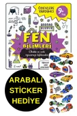 ARABALI  STİCKER HEDİYE  - ÖDEVLERE YARDIMCI - 9 + YAŞ  FEN BİLİMLERİ thumbnail 1