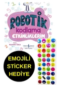 EMOJİLİ  STİCKER HEDİYE  - OKUL ÖNCESİ RESİMLİ KİTAPLAR  -   4 , 5 YAŞ ROBOTİK KODLAMA ETKİNLİKLERİM thumbnail 1