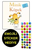 EMOJİLİ  STİCKER HEDİYE  - OKUL ÖNCESİ RESİMLİ KİTAPLAR -  MİNİK KÖPEK thumbnail 1
