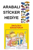 ARABALI STİCKER HEDİYELİ - OKUL ÖNCESİ RESİMLİ KİTAPLAR  - Arkadaşım Elif – İngilizce Öğreniyorum thumbnail 1