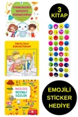 EMOJİLİ STİCKER HEDİYE  - OKUL ÖNCESİ RESİMLİ KİTAPLAR  - İNGİLİZCE SERİSİ thumbnail 1