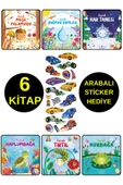 ARABALI STİCKER HEDİYELİ - OKUL ÖNCESİ RESİMLİ KİTAPLAR  - MEŞE PALAMUDU - KAR TANESİ - KURBAĞA ... thumbnail 1