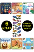 ARABALI STİCKER HEDİYELİ - OKUL ÖNCESİ RESİMLİ KİTAPLAR  - SEVGİNİN GÜCÜ - BABA KONULU KİTAPLAR thumbnail 1