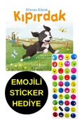 EMOJİLİ  STİCKER HEDİYE  - OKUL ÖNCESİ RESİMLİ KİTAPLAR  - AFACAN KÖPEK KIPIRDAK thumbnail 1