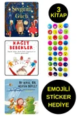 EMOJİLİ  STİCKER HEDİYE  - OKUL ÖNCESİ RESİMLİ KİTAPLAR  - SEVGİNİN GÜCÜ - KAĞIT BEBEKLER - MEVSİM thumbnail 1