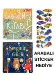 ARABALI STİCKER HEDİYELİ - OKUL ÖNCESİ RESİMLİ KİTAPLAR MASAL - LABİRENT KİTABI - SEVGİNİN GÜCÜ thumbnail 1