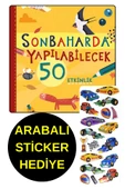 ARABALI STİCKER HEDİYE  - OKUL ÖNCESİ RESİMLİ KİTAPLAR -   SONBAHARDA YAPILABİLECEK 50 ETKİNLİK thumbnail 1