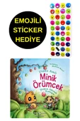 EMOJİLİ  STİCKER HEDİYE  - OKUL ÖNCESİ RESİMLİ KİTAPLAR  - MİNİK ÖRÜMCEK thumbnail 1