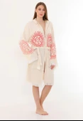 Cholula Wooden Stamp Bathrobe - 1