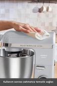Mastermaid Chef Ultra D2000W Dijital Ekranlı Hamur Yoğurma Makinesi Silver 7L - 9