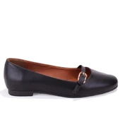 Dagoster DZA07-108526454 Siyah Günlük Babet Kadın Ayakkabı thumbnail 2