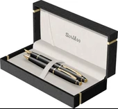 Scrikss Dolmakalem+Tükenmez  Siyah –Altın Kalem  35 thumbnail 1