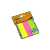 Post-it İndeks 100 YP 25x76 Fosforlu 3 Renk 671-3 - 1