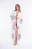 Arinna Wooden Printed Bathrobe - 1