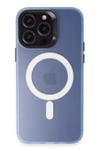 iPhone 15 Pro Max Kılıf Mateks Magsafe Kapak - Sierra Blue thumbnail 1