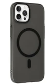 iPhone 15 Pro Max Tuna PC Slim Magsafe Kapak - Siyah thumbnail 1