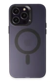 iPhone 15 Pro Kılıf Mateks Magsafe Kapak - Derin Mor thumbnail 7