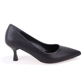 Dagoster DZA07-388499 Siyah Stiletto Topuklu Kadın Ayakkabı thumbnail 2