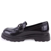 Dagoster DZA07-90801 Siyah Rugan Günlük Loafer  Kadın Ayakkabı thumbnail 3