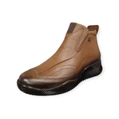 VENÜS 1953874K DÜZ TABAN ORTOPEDİK DERİ GÜNLÜK KADIN BOT thumbnail 3