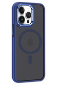 iPhone 14 Pro Winner Magsafe Kapak - Lacivert thumbnail 1