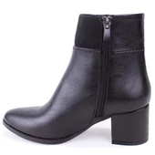 Dagoster DZA07-928910 Siyah Klasik Topuklu Kadın Bot thumbnail 3