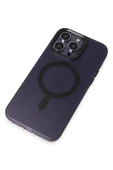 iPhone 15 Pro Kılıf Mateks Magsafe Kapak - Derin Mor thumbnail 6