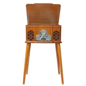 Pikap Ahşap Standlı Plakçalar Radyo Bluetooth Usb CW005 thumbnail 2