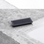 Plastik Kulp 64 mm Mutfak Mobilya Çekmece Mutfak Dolap Dolabı Kulpları Kapak Kulbu 6.4 cm Siyah thumbnail 3