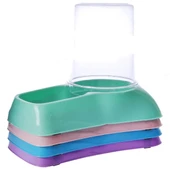 Mikopet Hazneli ve Mama Kabı 1.75 Litre thumbnail 1