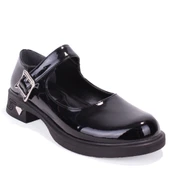 Dagoster DZA07-1004V01 Siyah Rugan Günlük Loafer  Kadın Ayakkabı thumbnail 1