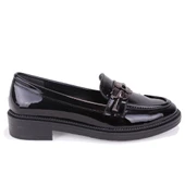 Dagoster DZA07-863705 Siyah Rugan Günlük Loafer  Kadın Ayakkabı thumbnail 2