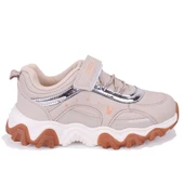 Vicco Dream 346F25K210 Bej Ortopedik Günlük Kız Çocuk Spor Ayakkabı thumbnail 2