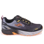 Jump 30519 Siyah Kırmızı Ortopedik Ortopedik Günlük Erkek Spor Ayakkabı thumbnail 2