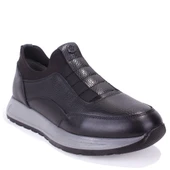 Dagoster DMA08-1990 Siyah Ortopedik Günlük Erkek Deri Ayakkabı thumbnail 1