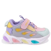 Vicco Lamb 346P25K227 Gümüş Ortopedik  Günlük Kız Çocuk Spor Ayakkabı thumbnail 2