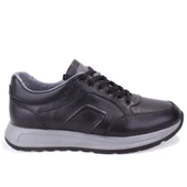 Dagoster DMA08-1992 Siyah Ortopedik Günlük Erkek Deri Ayakkabı thumbnail 2