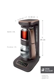 Çaysever Robotea Pro Connect 4 in 1 Konuşan Cam Çay Makinesi Walnut Brown Kahvarengi - 2