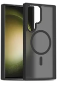 Samsung Galaxy S23 Ultra Jota Magsafe Kapak - Siyah thumbnail 4
